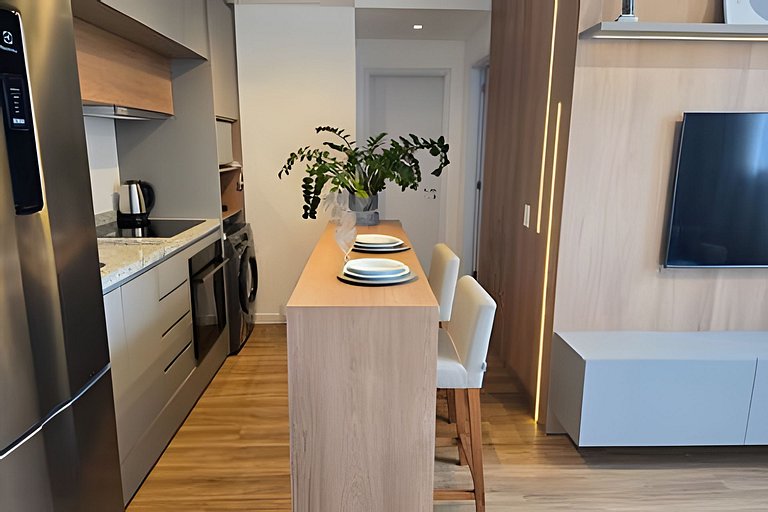 Extension Berrini with Washing Machine | 17 floor