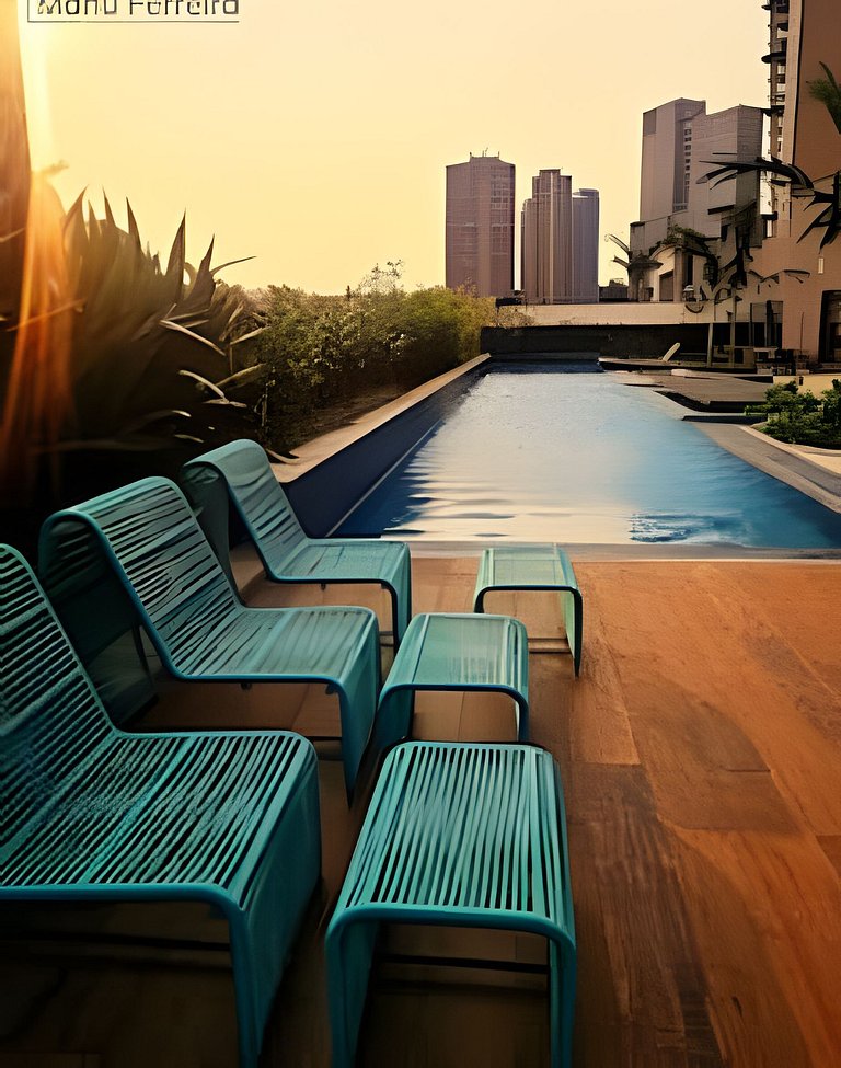 Extension Berrini with Washing Machine | 17 floor