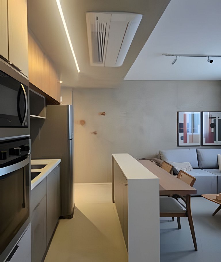 Extension Berrini with Washing Machine | 25 floor