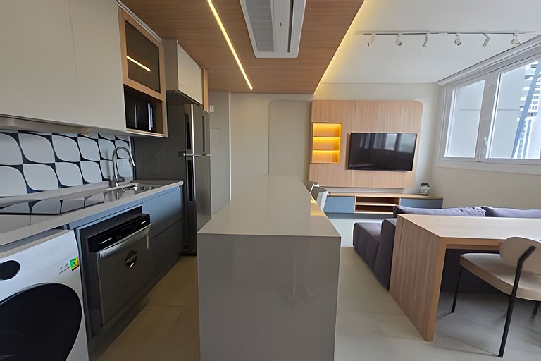 Extension Berrini with Washing Machine | 19 floor