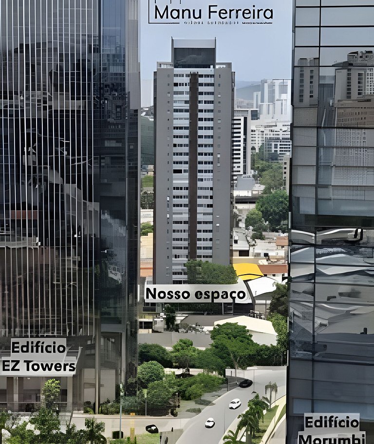 Extension Berrini with Washing Machine | 23th floor