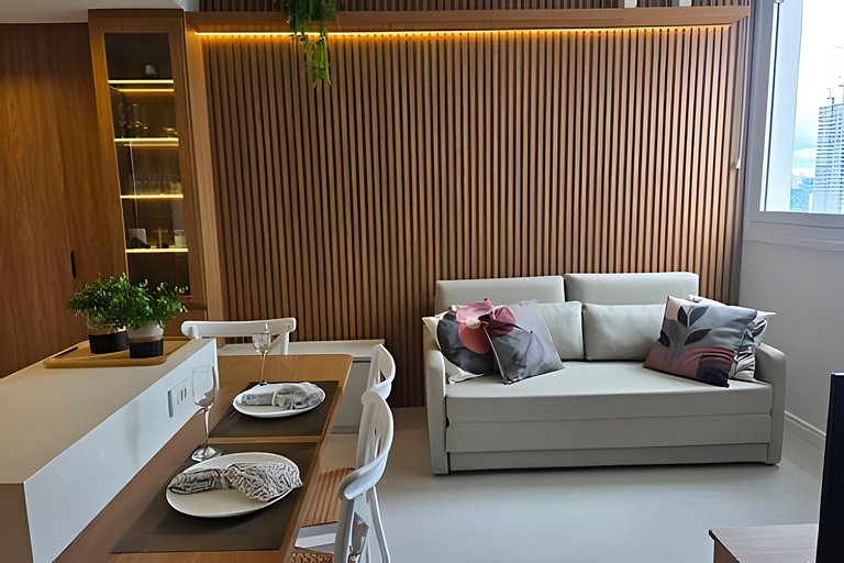 Apt. próximo ao Consulado Americano para 6 pessoas