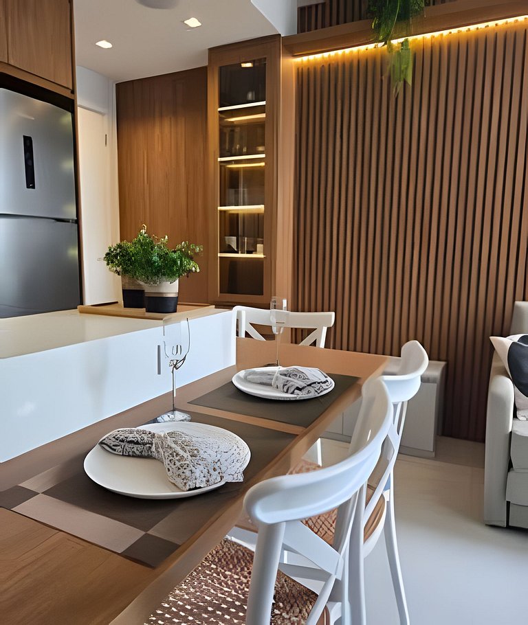 Apt. próximo ao Consulado Americano para 6 pessoas