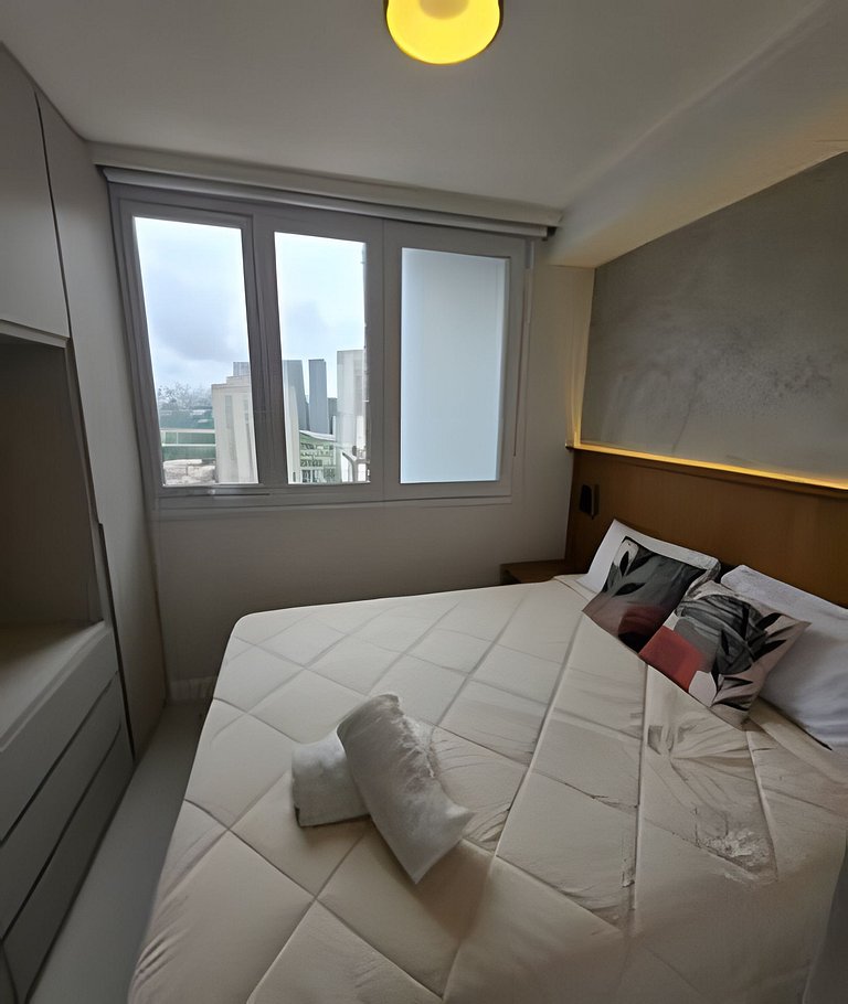 Apt. próximo ao Consulado Americano para 6 pessoas