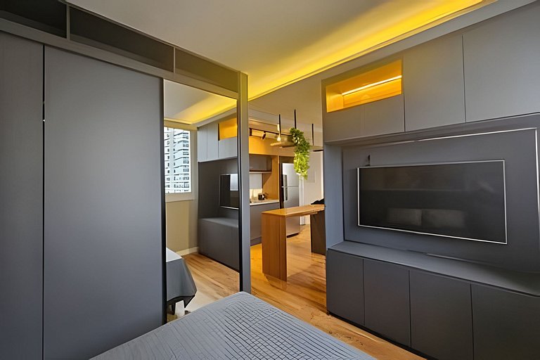 Apartamento moderno 38 m² próximo ao Eztower