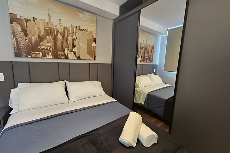 Apartamento moderno 38 m² próximo ao Eztower