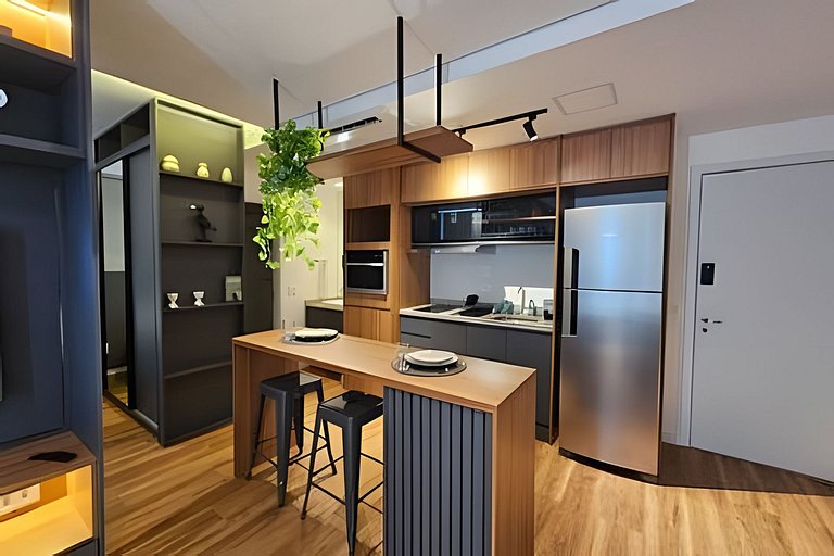 Apartamento moderno 38 m² próximo ao Eztower