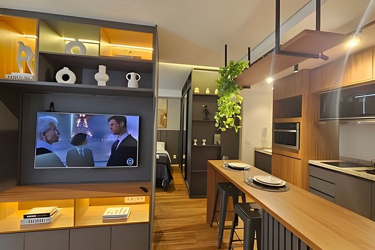 Apartamento moderno 38 m² próximo ao Eztower