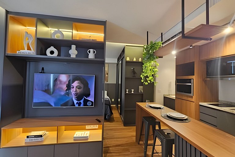 Apartamento moderno 38 m² próximo ao Eztower