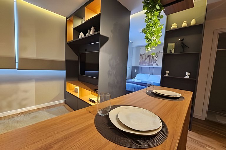 Apartamento moderno 38 m² próximo ao Eztower